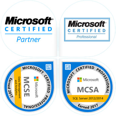 We are Microsoft Certified